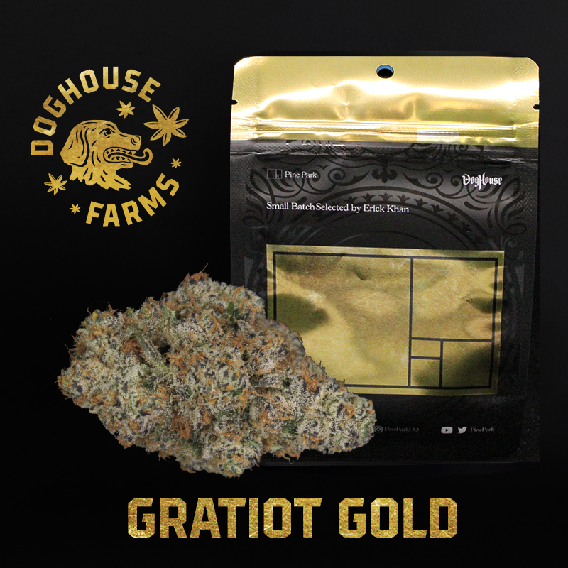 Photograph of product: DogHouse - Gratiot Gold 3.5g
