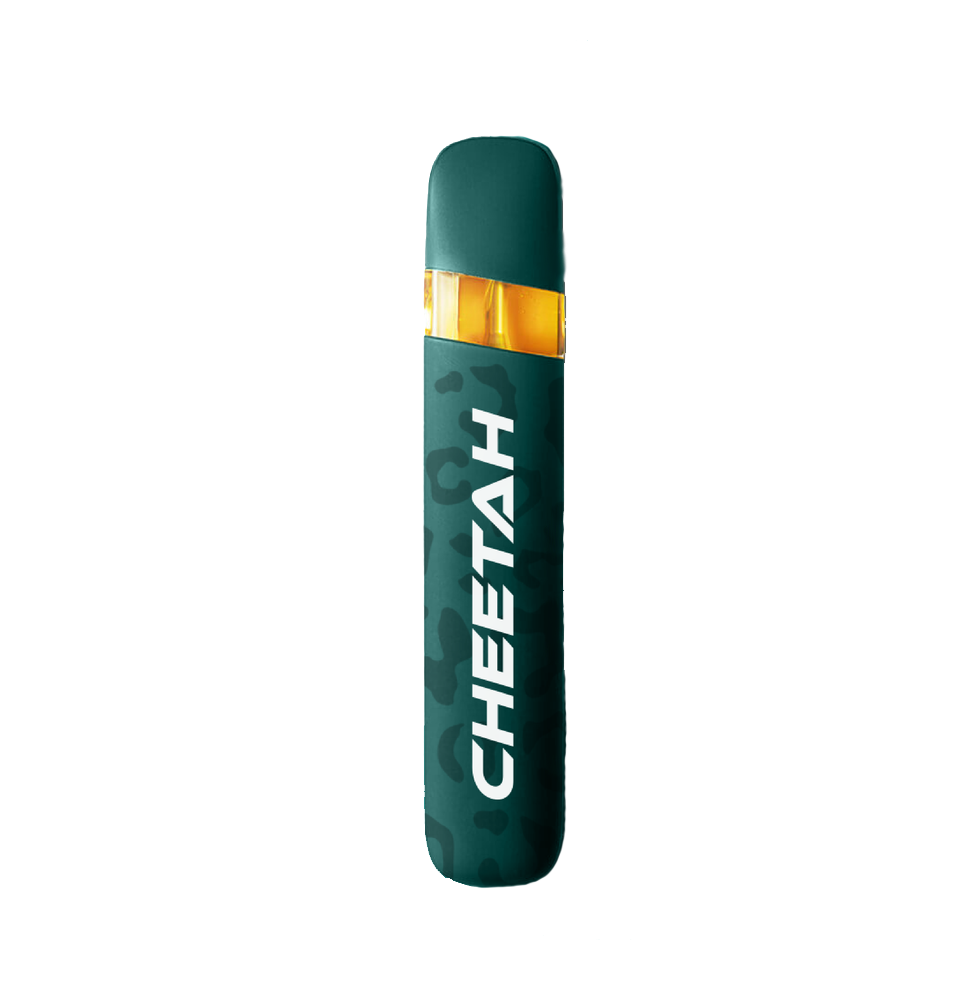 Photograph of product: Disposable Pen Live Resin MacNanna (Cheetah - Dark Green) | 1000mg