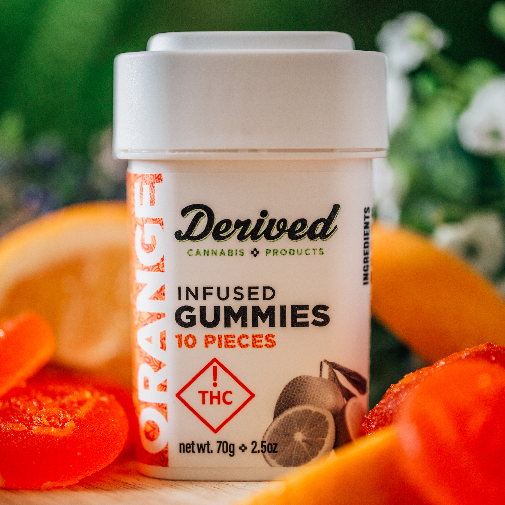 Photograph of product: Orange Gummies [S] | 500mg