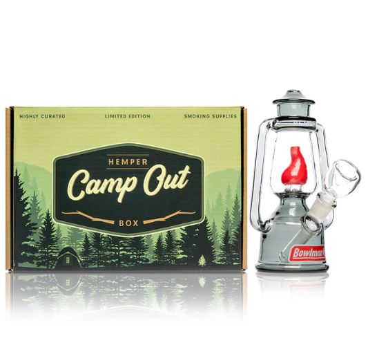 Photograph of product: Hemper: Bowlman Lantern 7" Bong w/ Bowl