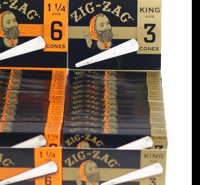 Photograph of product: Zig Zag Cones 3pk