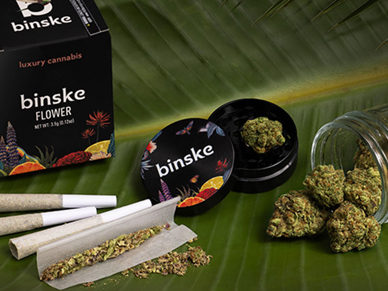 Photograph of product: Binske - Flower - Lemon Berry Parfait - Bulk - 28g