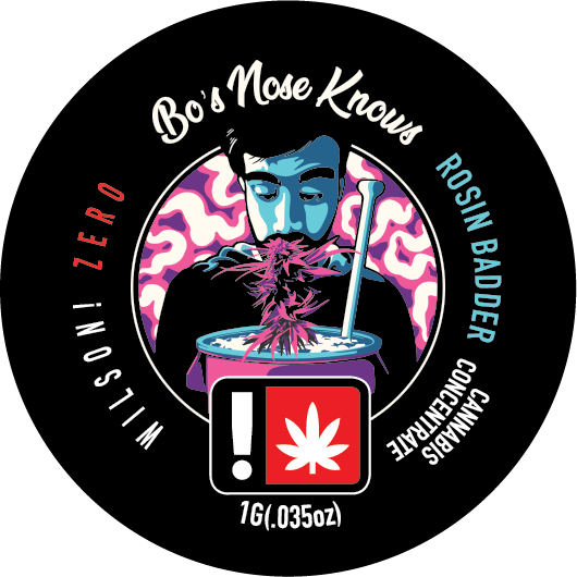 Photograph of product: Bo's Nose Knows | Wilson! Zero Rosin Badder