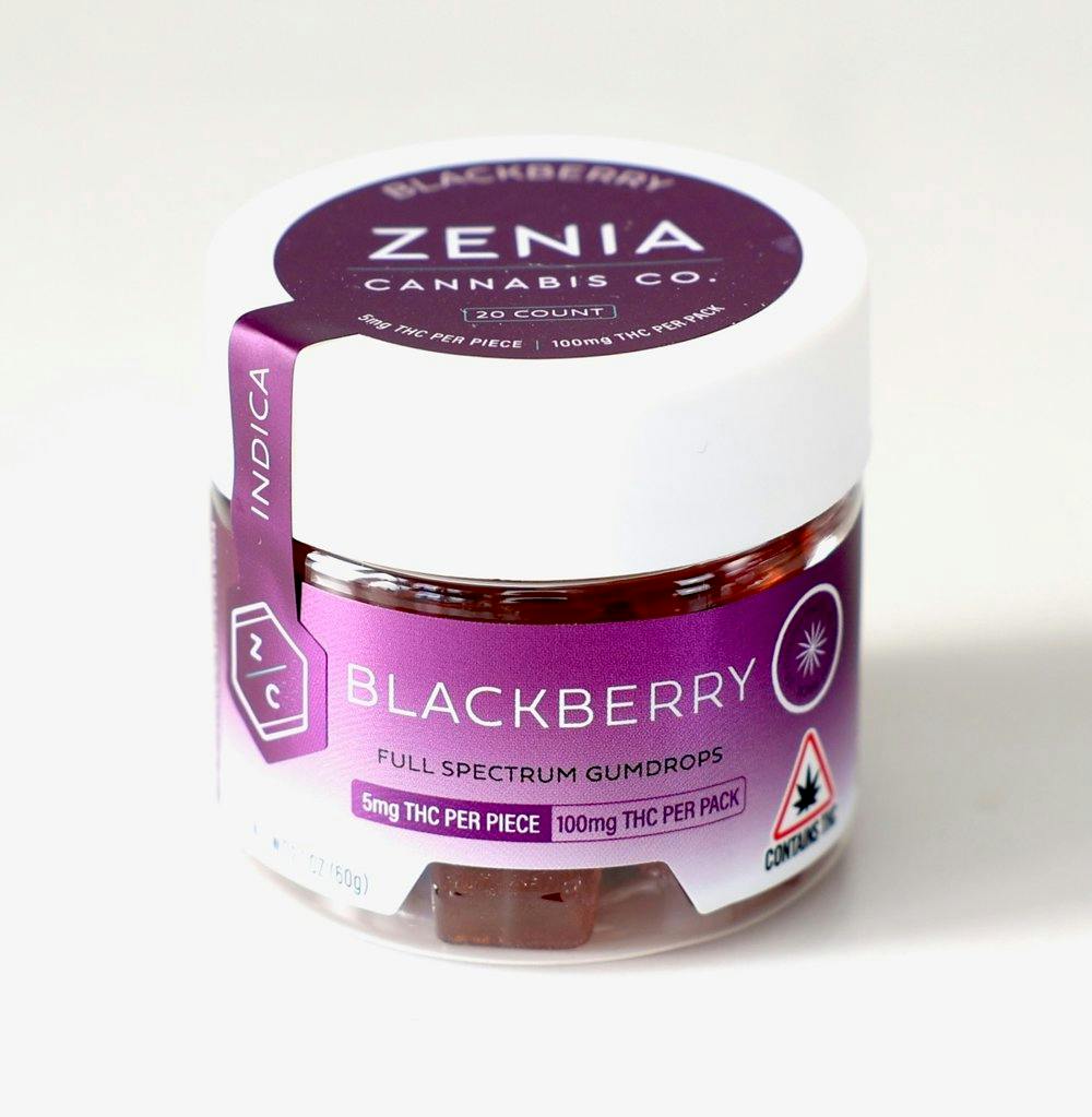 Photograph of product: Blackberry | 100 Oui'd Gummies - 