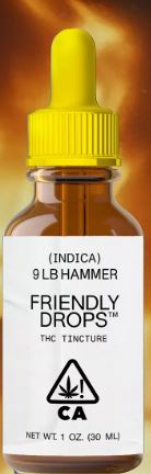Photograph of product: 30ML TINCTURE - 9 LBS HAMMER [I] - 1000 MG