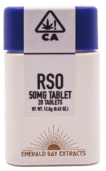 Photograph of product: Emerald Bay - 50mg Tablets - Zkittles - Oui'd (1000mg)