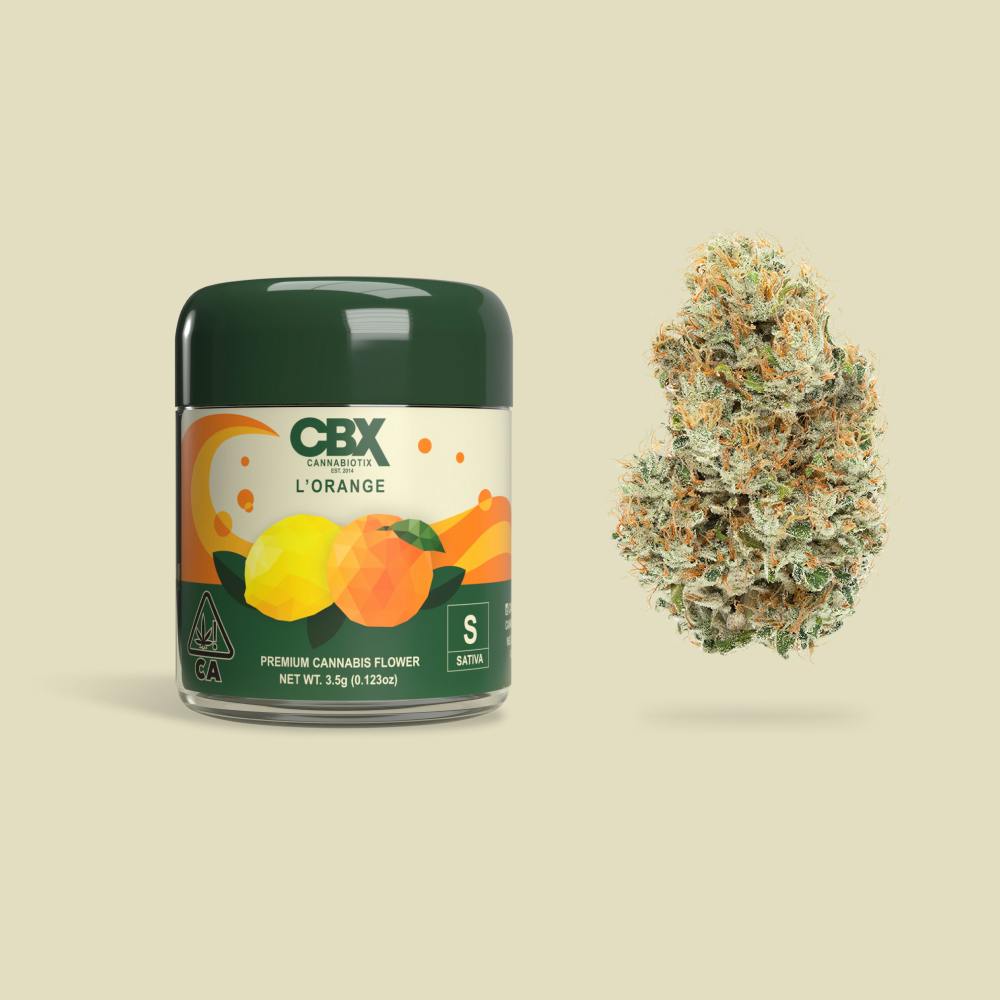 Photograph of Product: CBX - 3.5g L'Orange