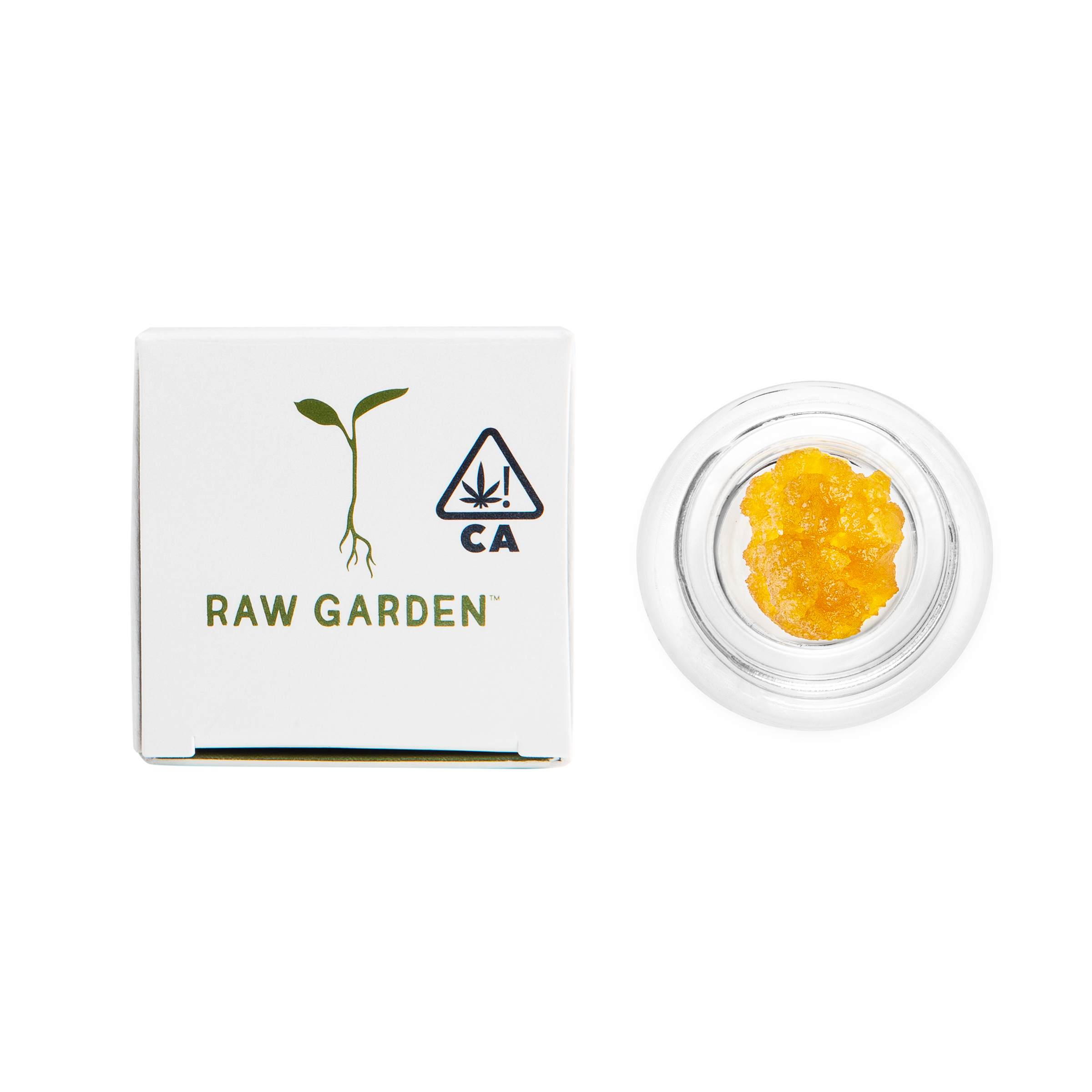 Photograph of product: ORANGE GLUE LIVE RESIN 1G