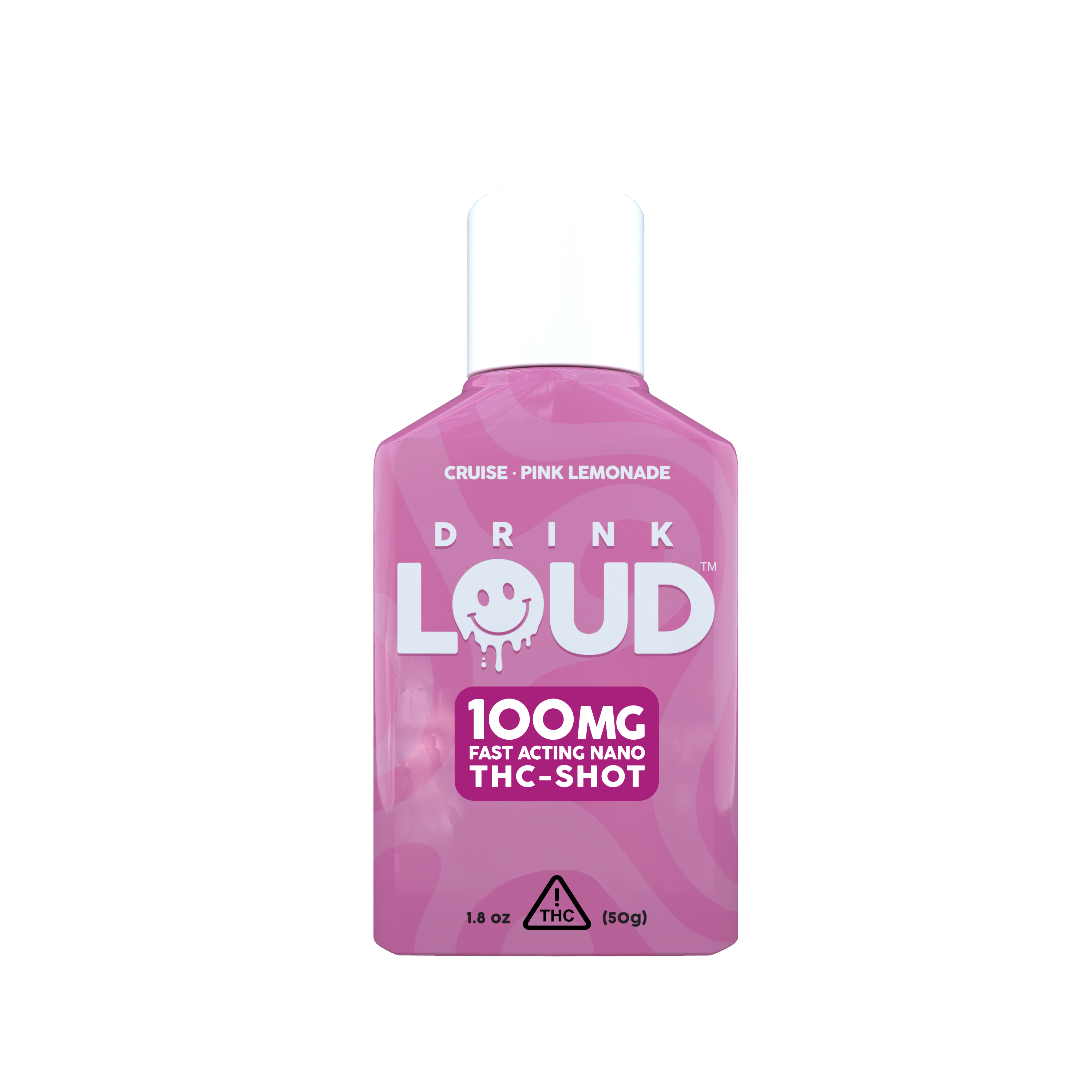 Photograph of Product: Pink Lemonade THC Shot Tincture | 100mg