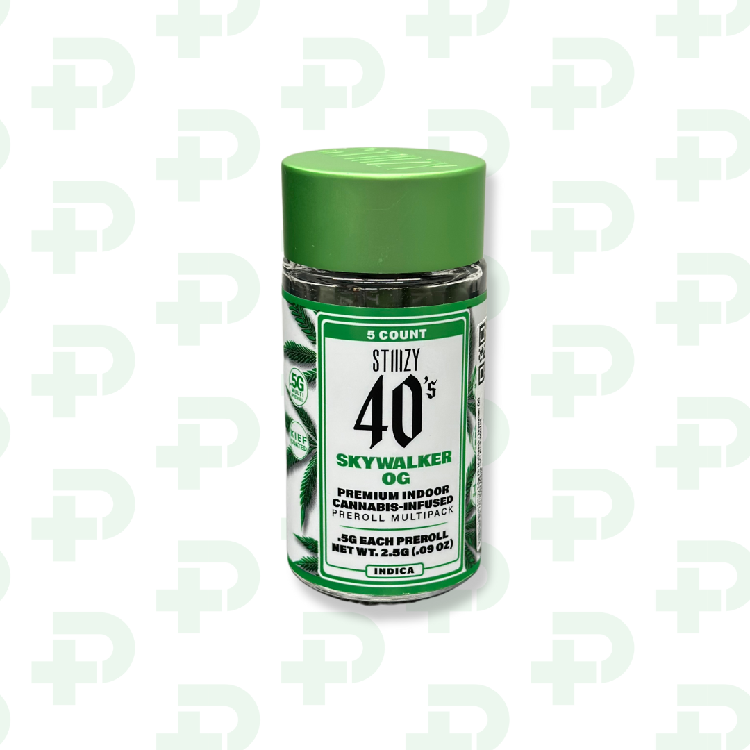 Photograph of product: Stiiizy 5 Pack Prerolls - Oui'd - Skywalker OG