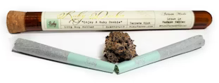 Photograph of product: Ruby Farms: Ruby Doobies 2 Count Sour Tangie