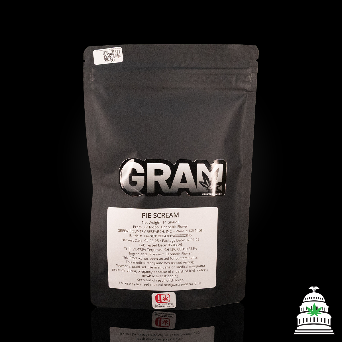 Photograph of product: Rotten Tarts - 4g Cultivation Prepackaged Flower