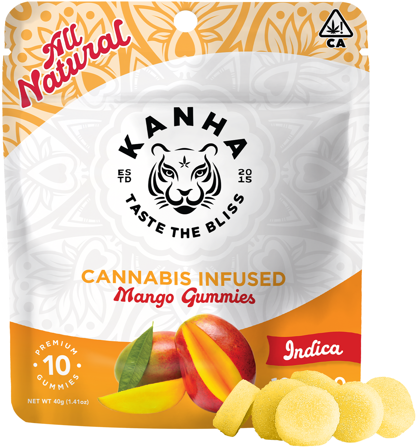 Photograph of product: Mango Gummies 10-pack