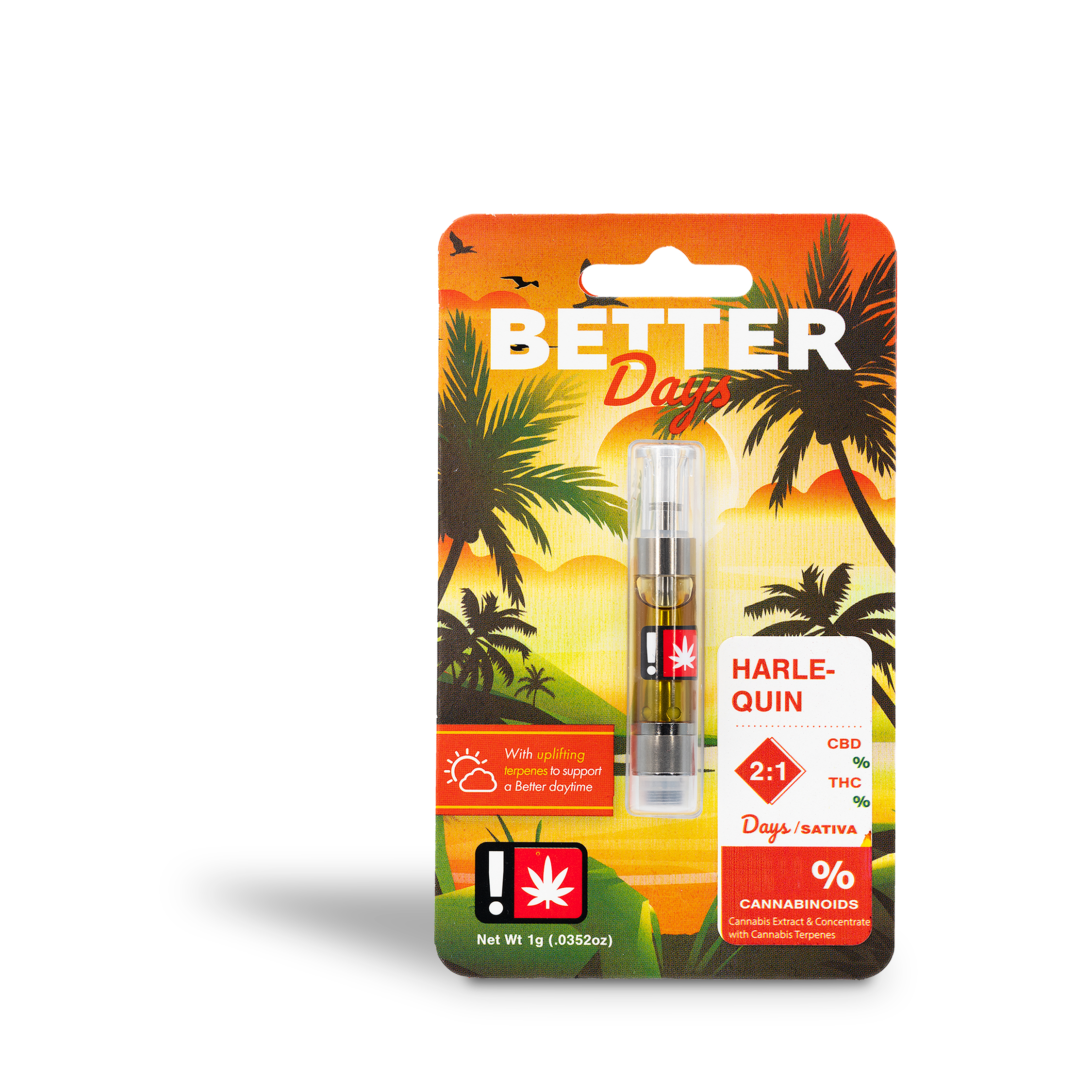 Photograph of product: Better - Harlequin 2:1 CBD:TH-oui Cart