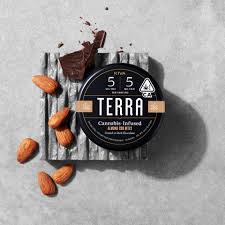Photograph of product: Kiva Confections - Terra Bites - Almond CBD 1:1 - 100mg