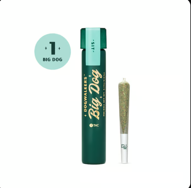 Photograph of product: Dogwalkers | Garlic Drip Pre-Roll .75g | Oui'd