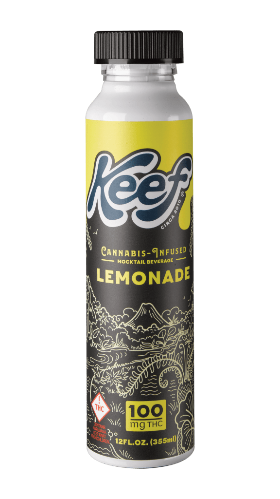 Photograph of product: REC | Keef | Lemonade | Infused Drink | 100mg