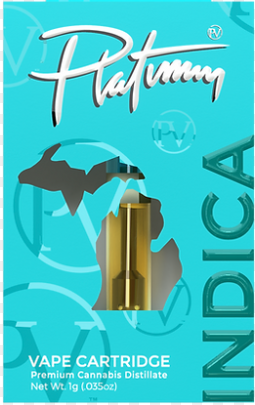 Photograph of product: Platinum Vape Blazing Blue Cheese Vape