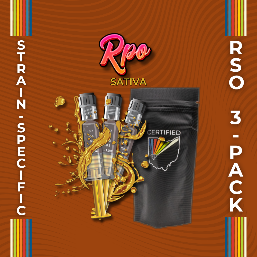 Photograph of Product: Certified | 2.52g | Concentrates | RSO | 3 Pack | RPO