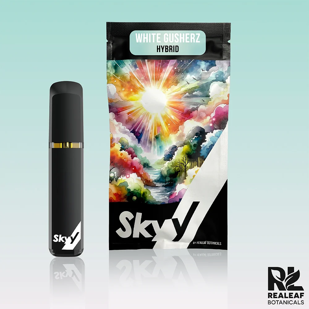Photograph of product: SKYY Pen 1000mg: White Gusherz
