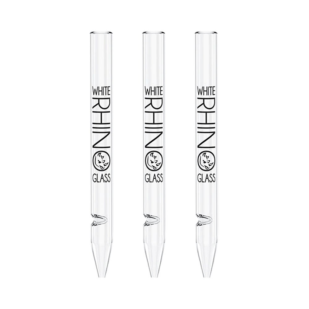 Photograph of product: White Rhino Dab Straw w/ Silicone Cap 5