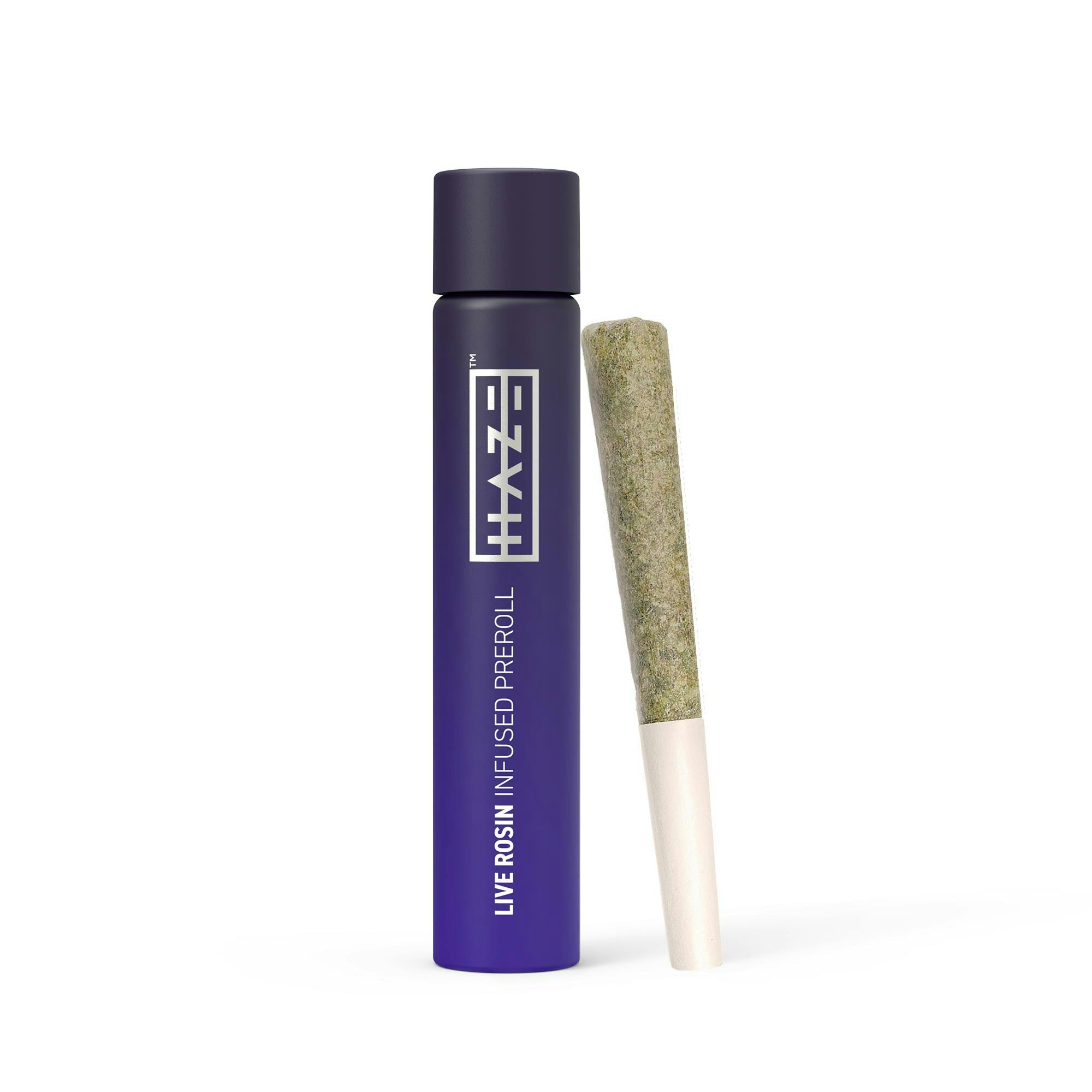 Photograph of product: NY Sour Diesel (H) 1g Live Rosin Infused Pre-Rolls- HAZE