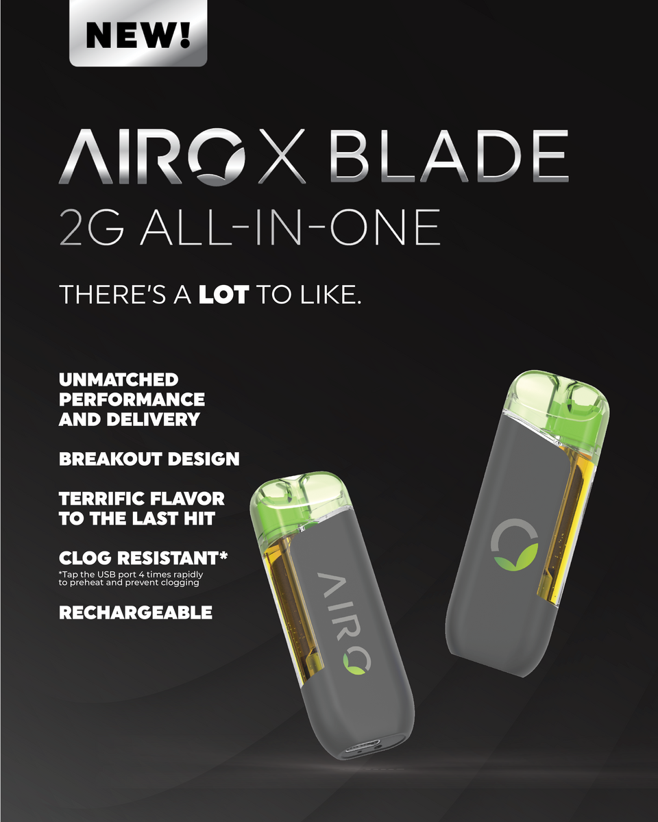 Photograph of product: Airo | Arctic Berry | Blade | Disposable Vape | 2g