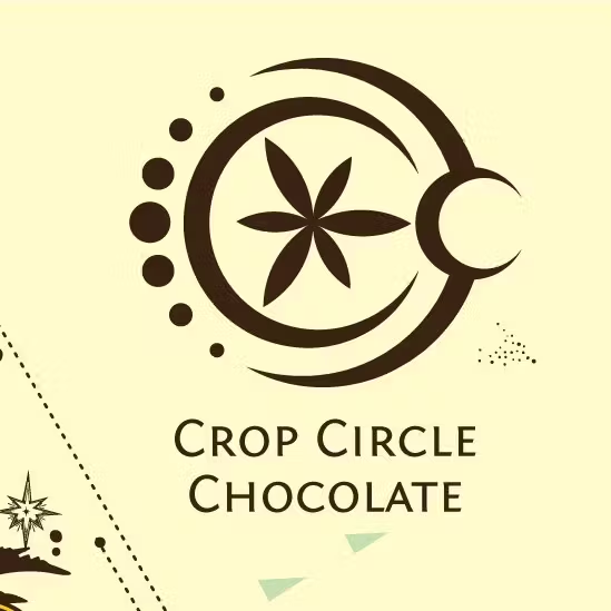 Photograph of product: Crop Circle Chocolate - Single - Orange Yuzu - Oui'd