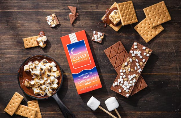 Photograph of product: S'mores Milk Chocolate Bar | 100mg | 20ct (H)