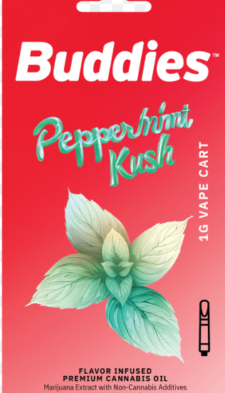 Photograph of product: Buddies Flavor Cart: Peppermint Kush - 