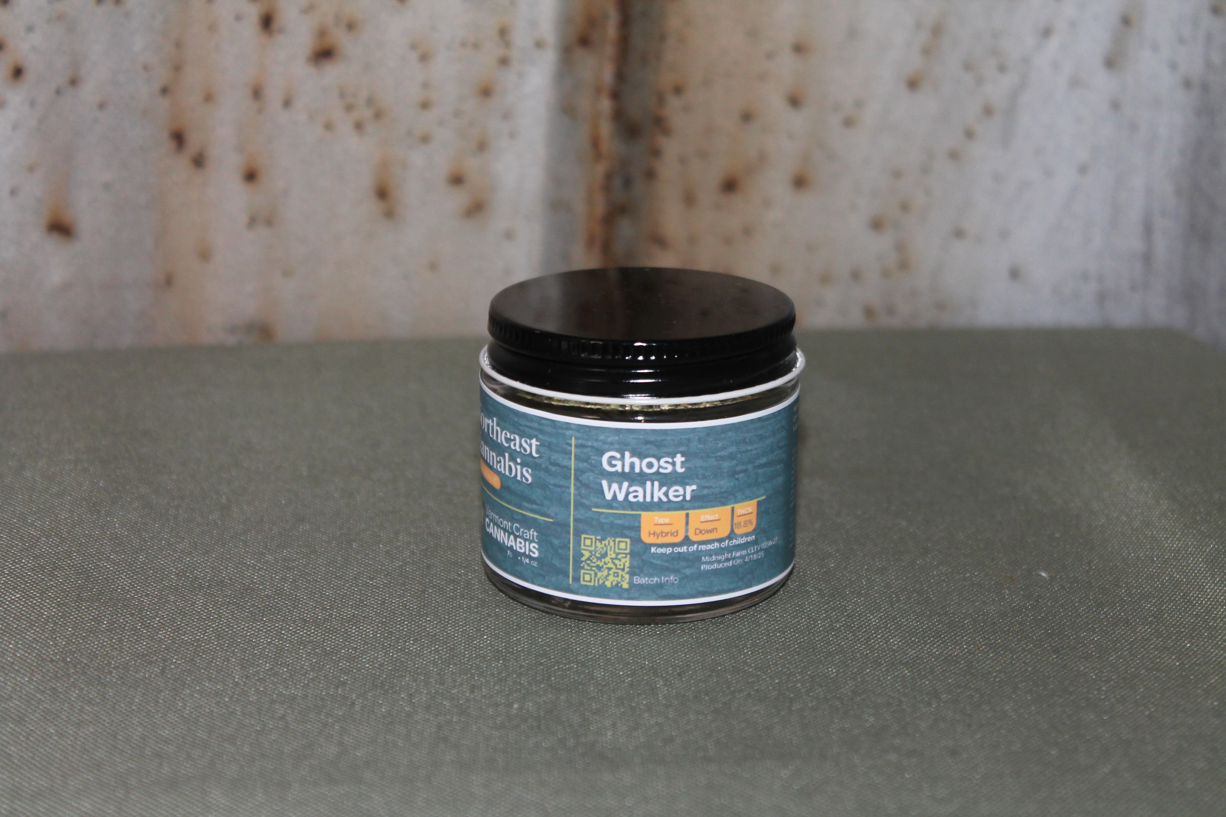 Photograph of product: Northeast Kannabis I Strawberry Chem 95 Pre-Ground - 7g