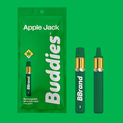 Photograph of product: Apple Jack Fruit Flavored Disposable | 1g (DOH)