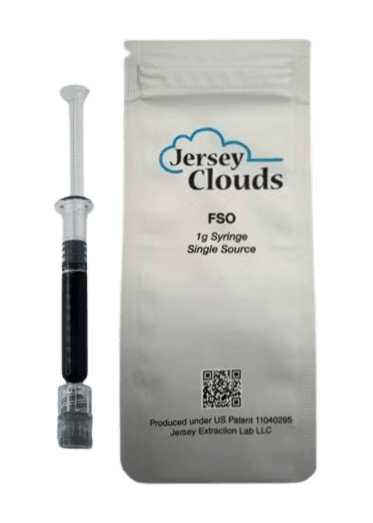 Photograph of product: Jersey Clouds - Black Cherry Runtz FSO Syringe