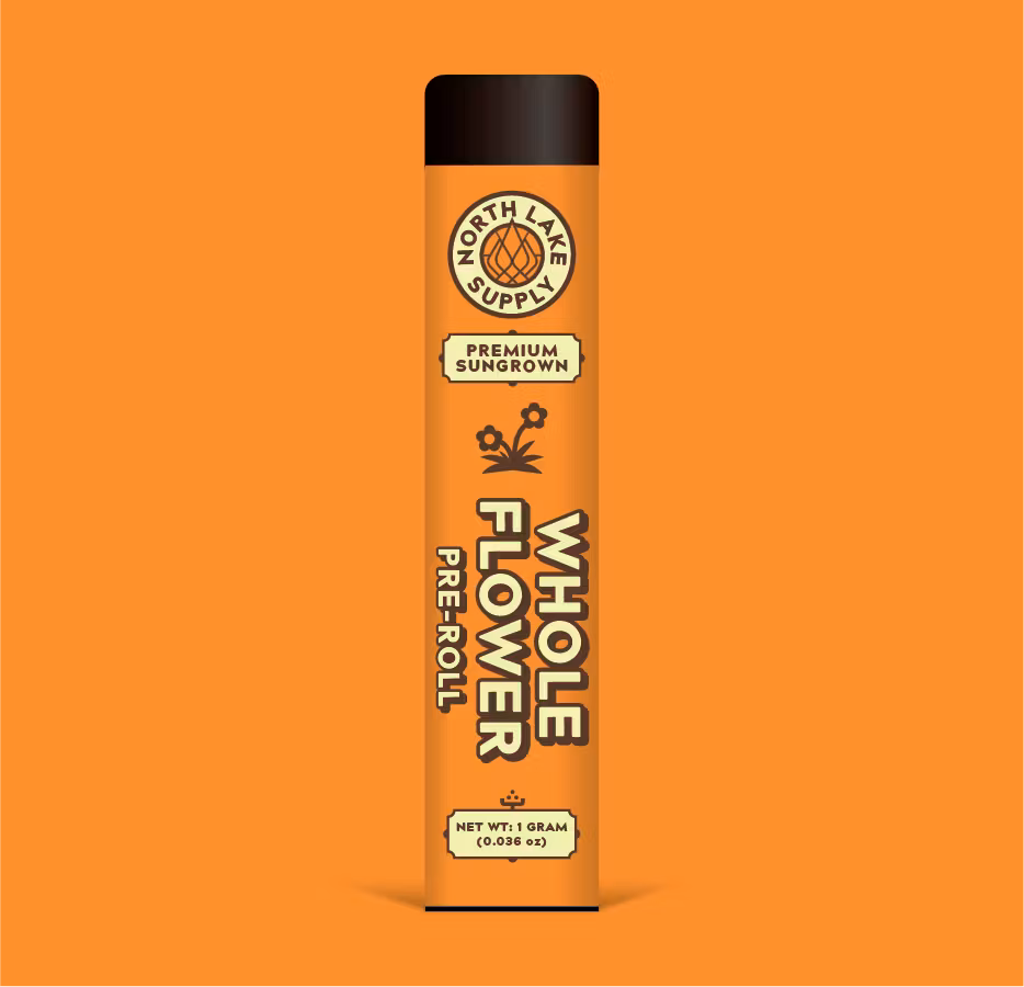 Photograph of product: GMO Candy | .5g 2pk Pre Roll | North Lake Supply