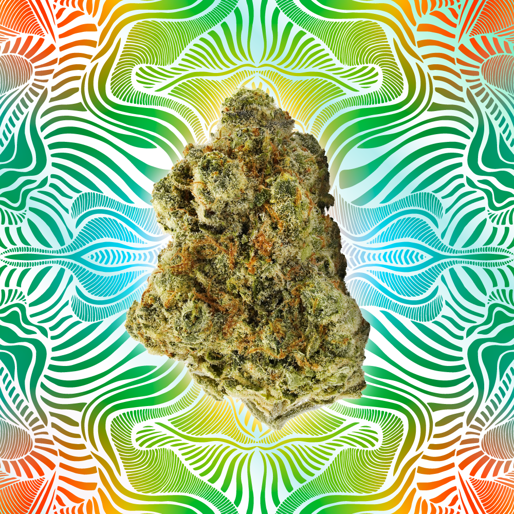 Photograph of product: GDF: Flower | Strawberry Banana | 3.5g