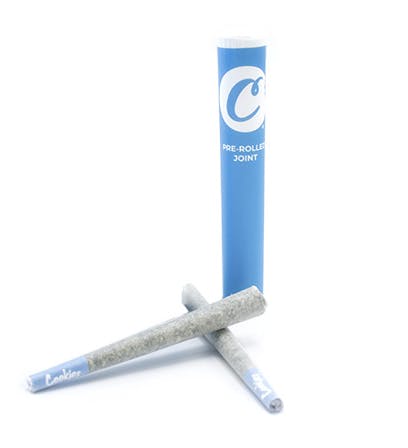 Photograph of product: Blue Raz I Pre Roll I 1g I 2 Pack I Cookies