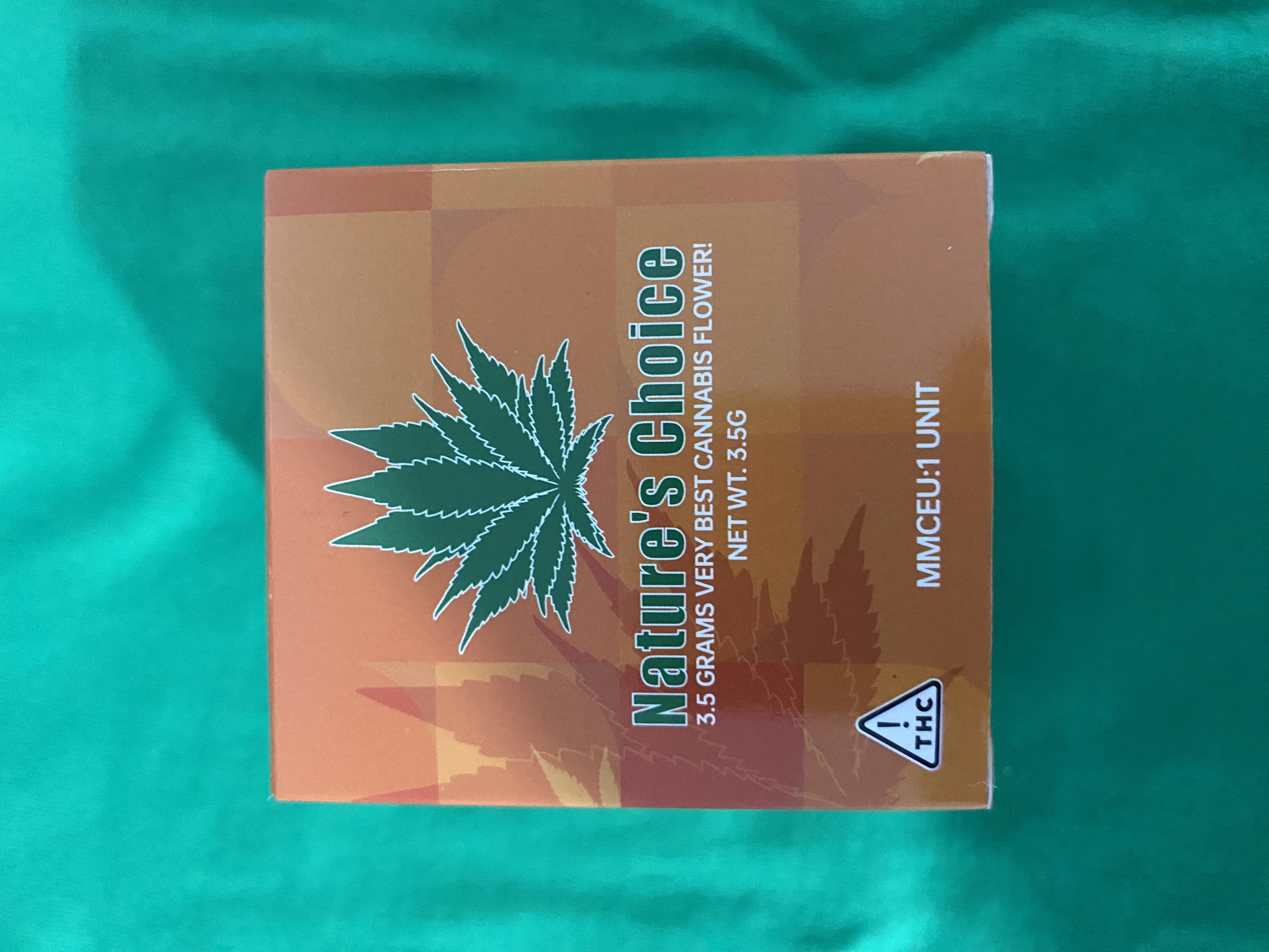 Photograph of product: Nature's Choice Strawberry Gary (S) - 3.5g