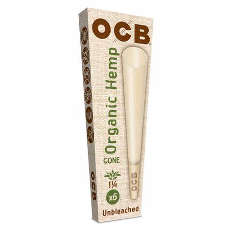 Photograph of product: OCB Organic Hemp 1 Cones 6pk