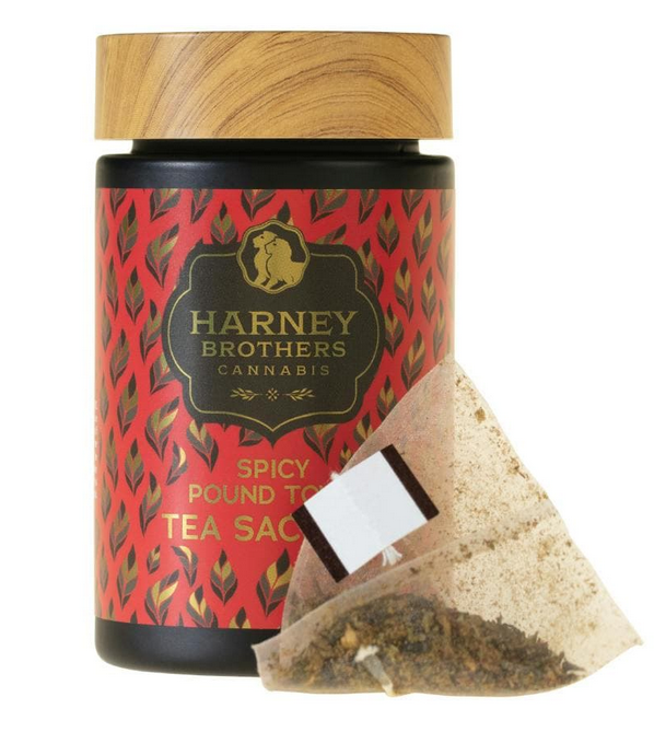 Photograph of Product: Harney Brothers: 5ct Spicy Pound Town Tea Sachets