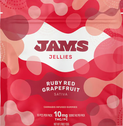 Photograph of product: Ruby Red Grapefruit | 10pk Soft Lozenges