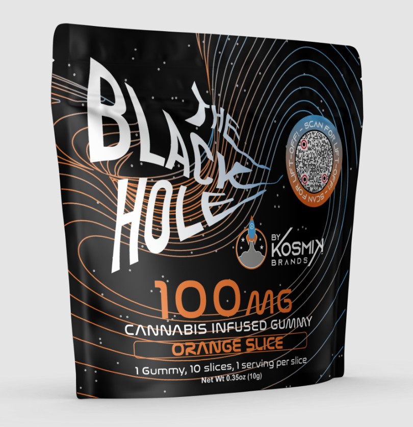 Photograph of product: Orange Slice Gummies 100mg 20pk