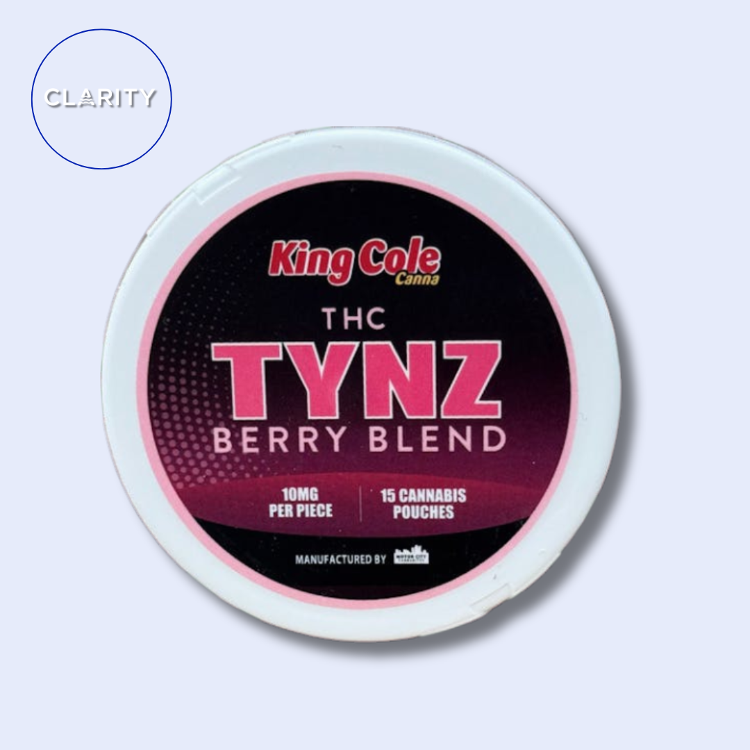 Photograph of product: TYNZ Pouches Berry Blend 150mg