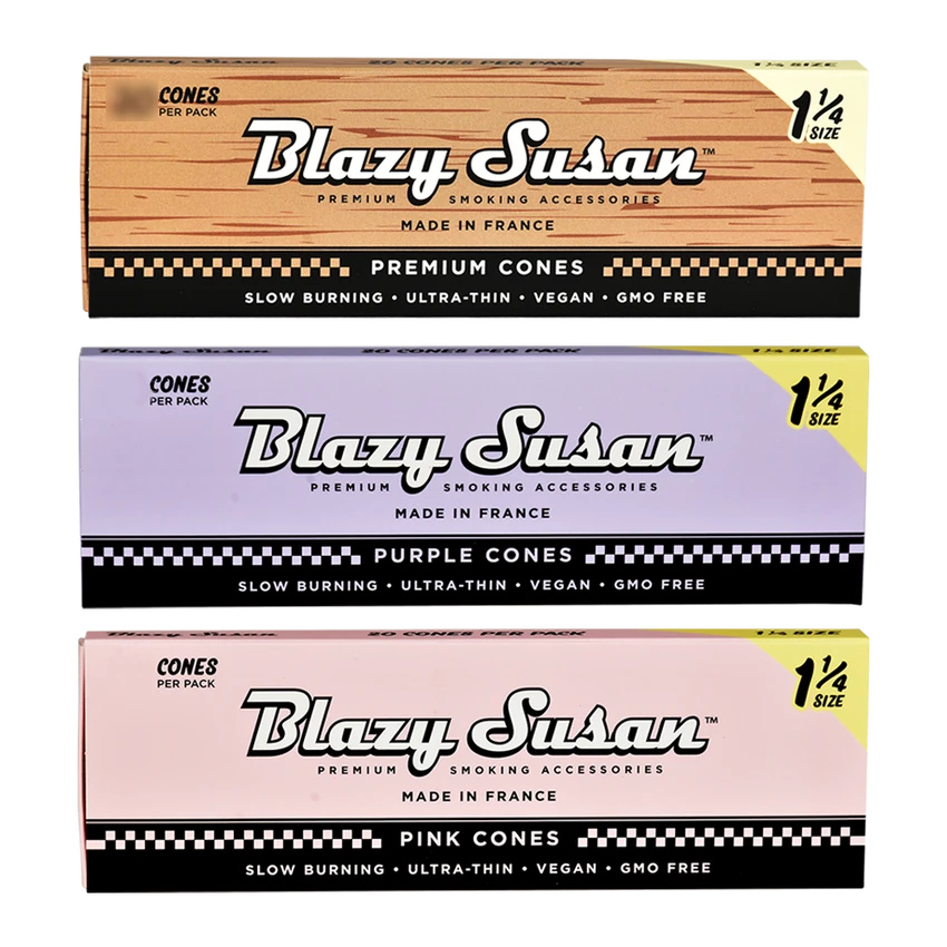 Photograph of product: Blazy Susan 1 1/4" 6pk Pink Cones