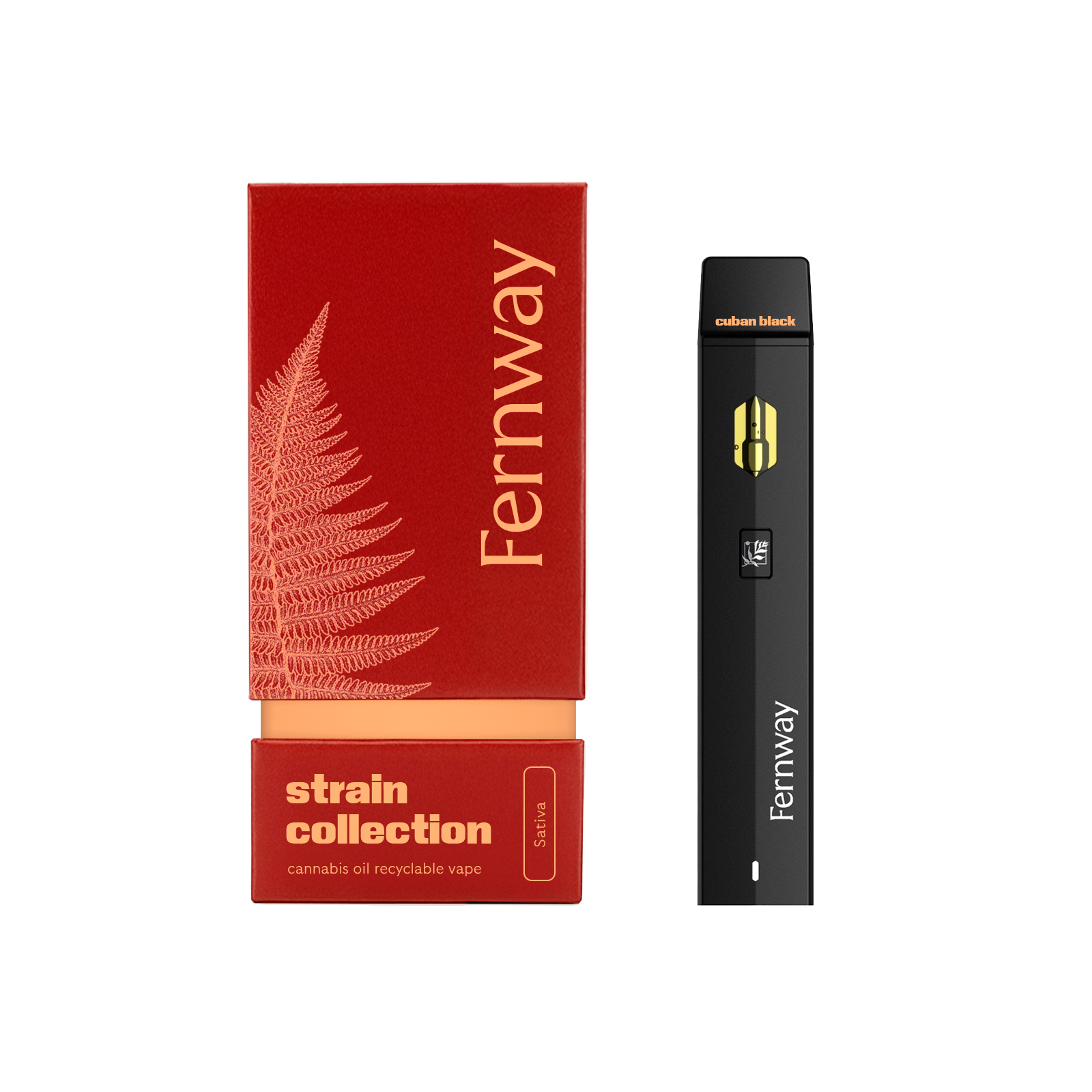 Photograph of Product: Fernway | Cuban Black Haze | Traveler Vape