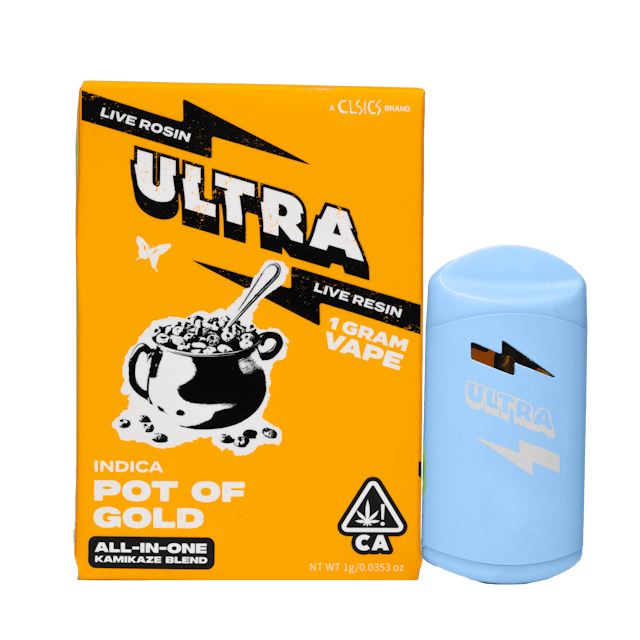 Photograph of product: Pot of Gold | 1g Live Rosin AIO - 