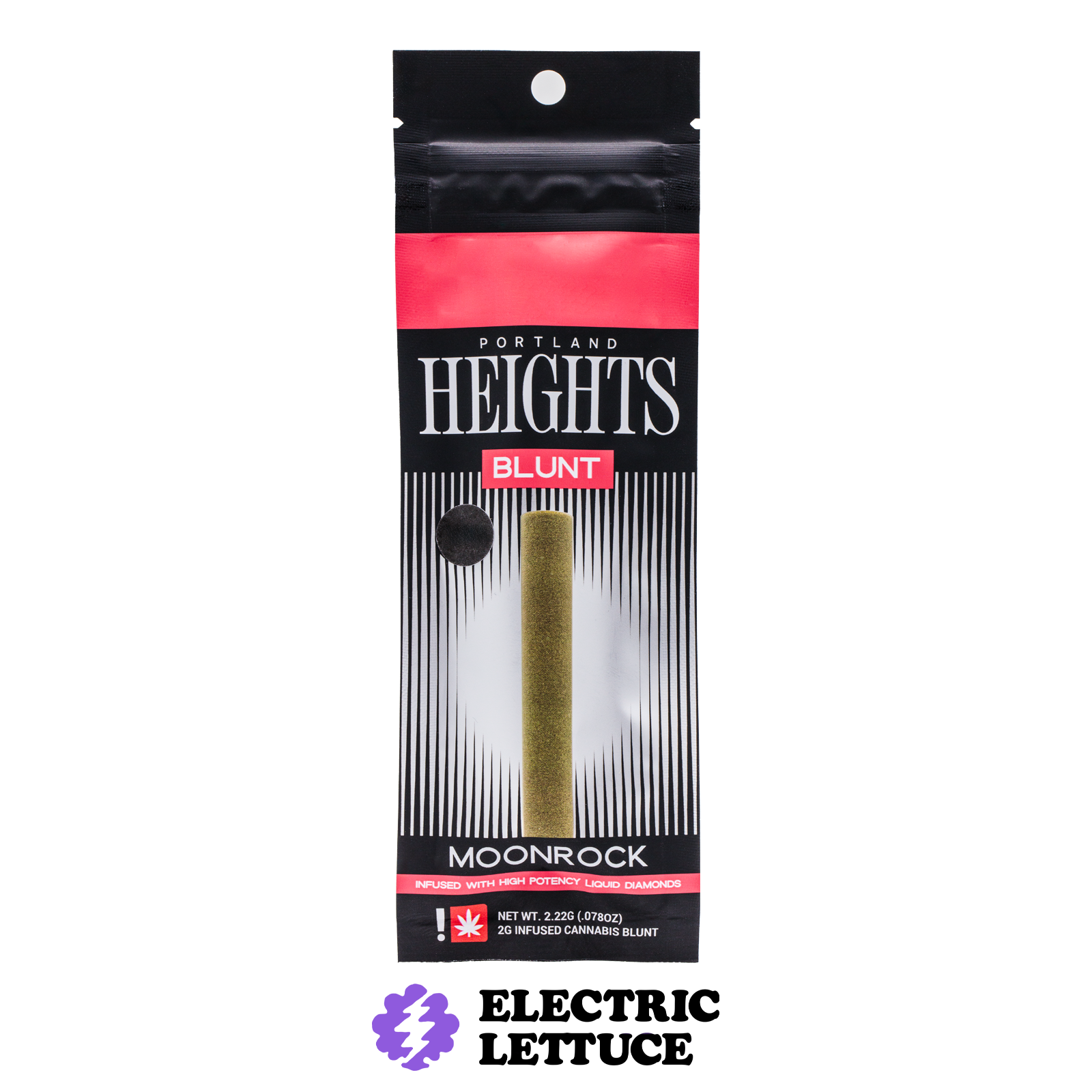 Photograph of product: Portland Heights Candy OG Moonrock Infused Blunt 2g