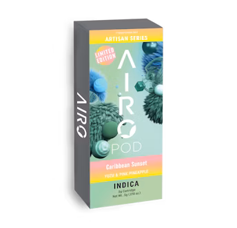 Photograph of product: Airo | Distillate Vape | Caribbean Sunset 1g
