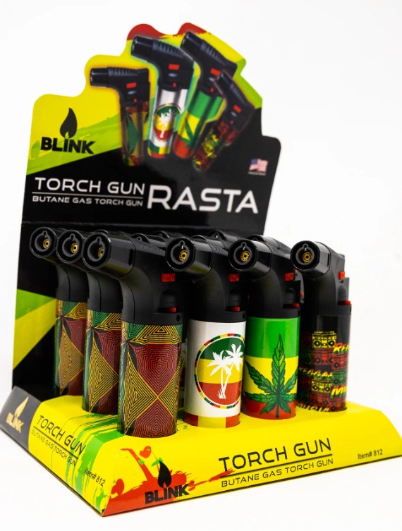 Photograph of product: $12 5" Rasta Torch