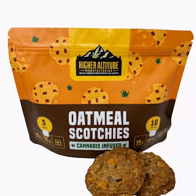 Photograph of product: Oatmeal Scotchies | 100mg | 10 pk