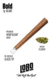 Photograph of product: Lobo | Bold | Razberry Cookie (H) | Hemp Blunt | 1g